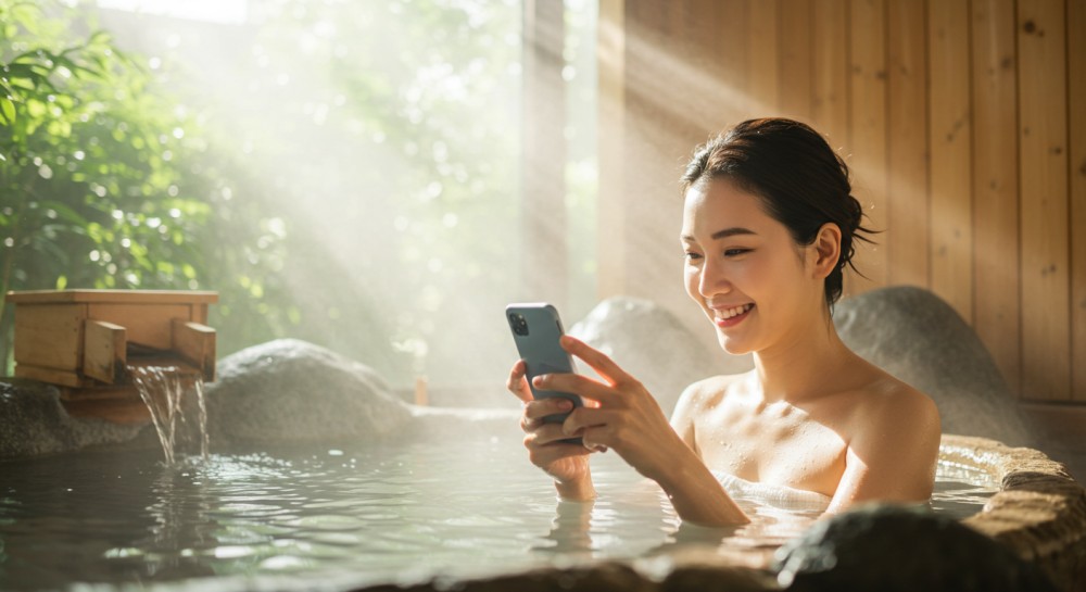 スマホはお風呂で使っても大丈夫？安全に楽しむための基礎知識のサムネイル画像