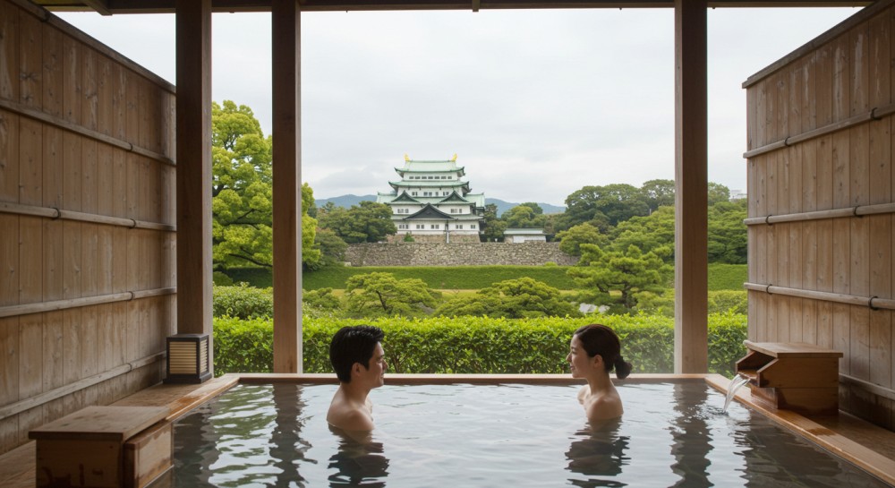 【愛知県】カップルに人気の家族風呂温泉3選｜日帰りで使える完全個室の温泉デートスポットのサムネイル画像