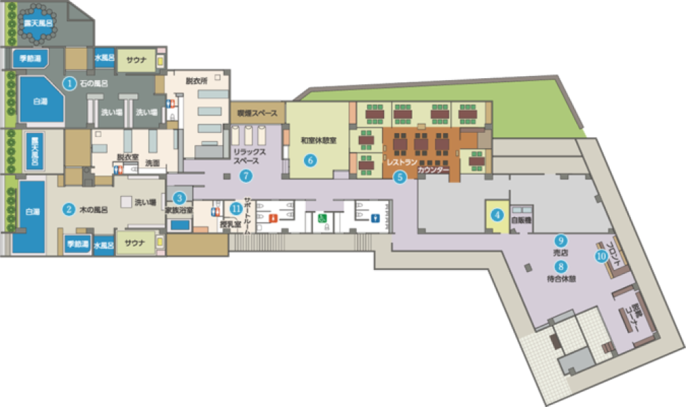 フロアマップの施設画像 - 9