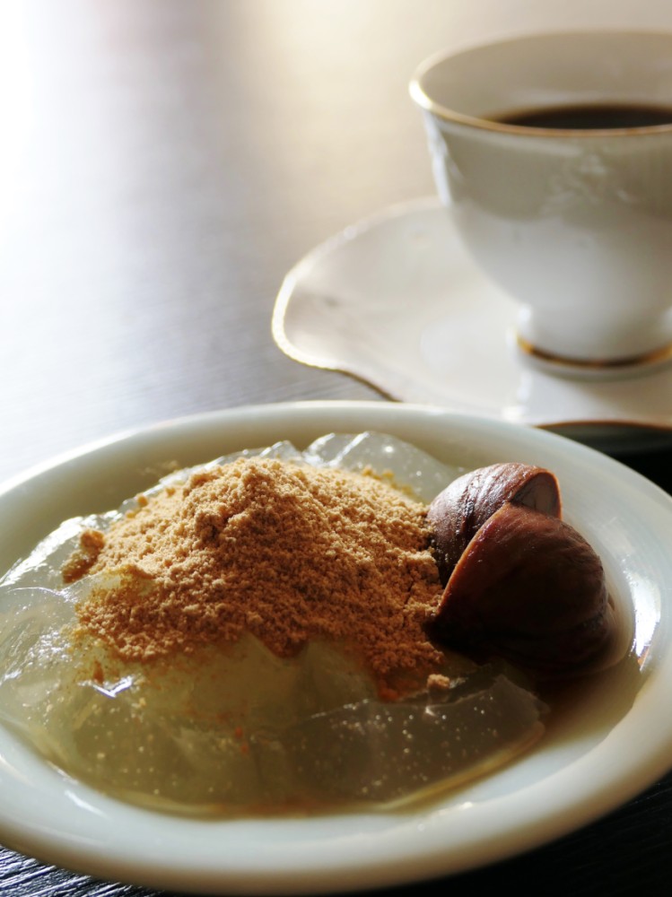 喫茶メニュー　わらび餅とコーヒーの施設画像 - 7