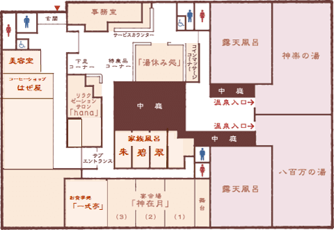 館内案内図の施設画像 - 10