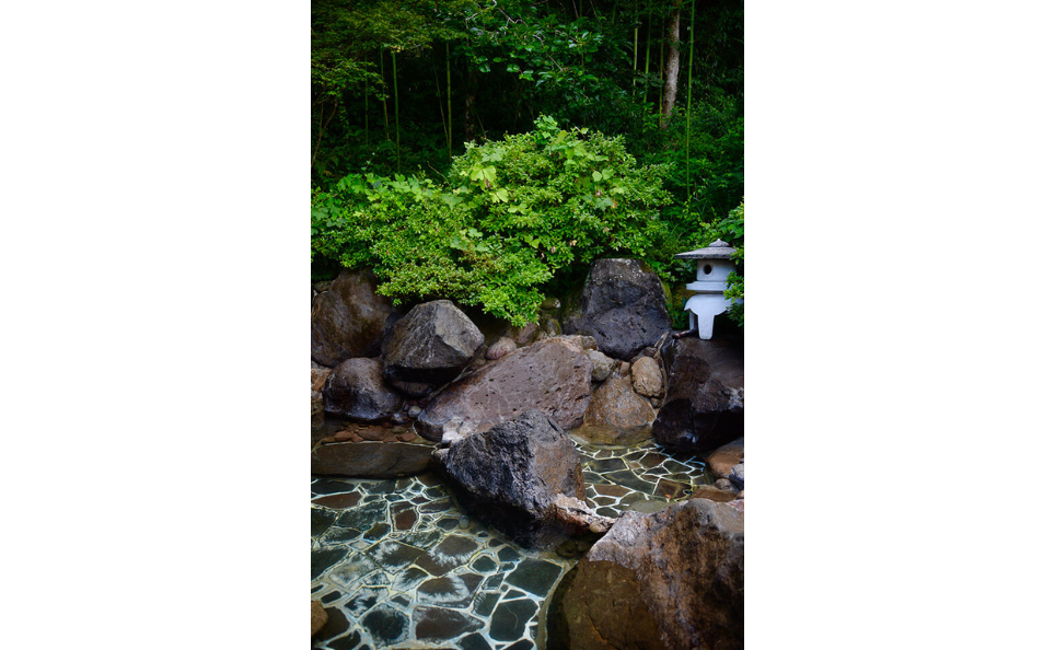 蓬莱竹の湯　半露天風呂の施設画像 - 19