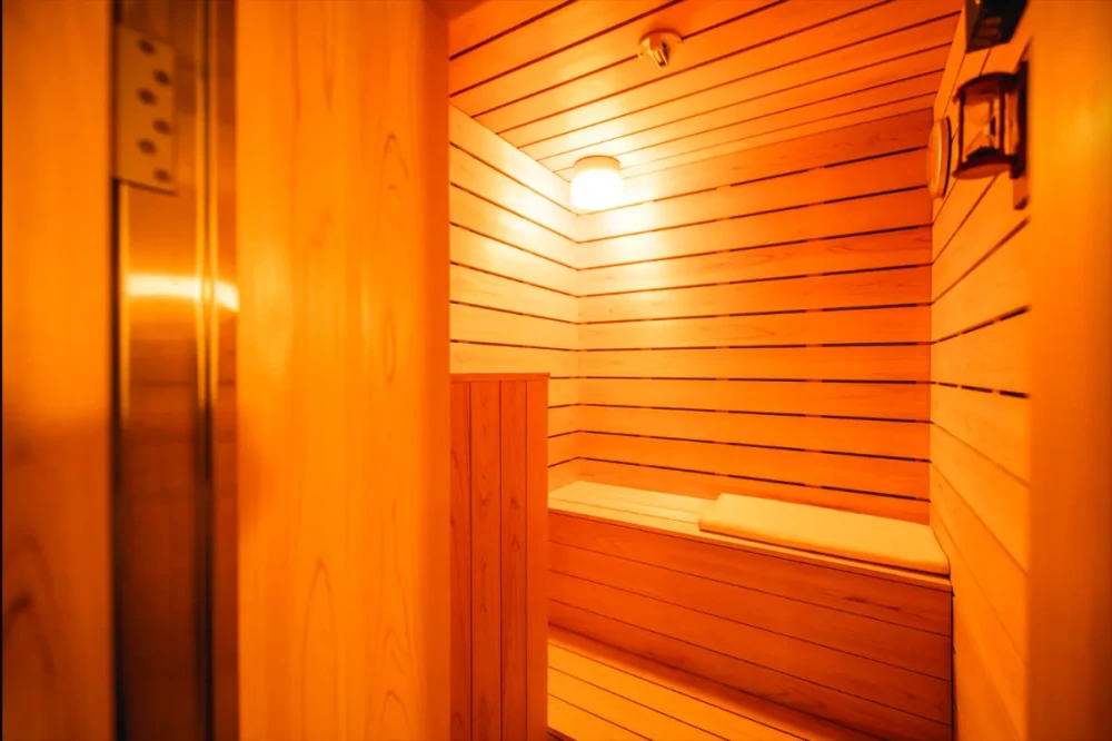 家族風呂「霧・凪」サウナの施設画像 - 8