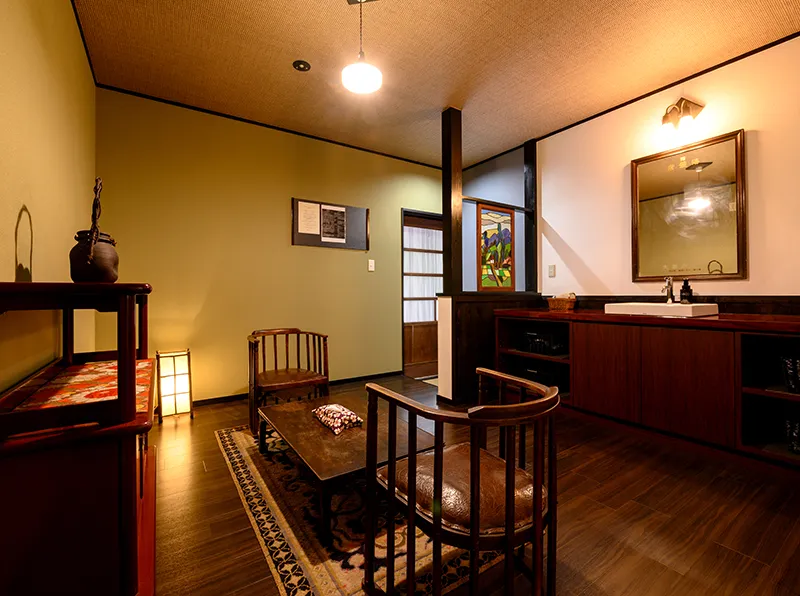 家族風呂　脱衣所の施設画像 - 7